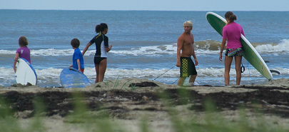 Texas Surf Camp - Galveston - August 6, 2012